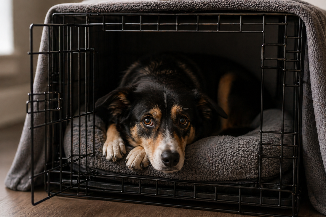 How to Crate Train an Anxious Dog
