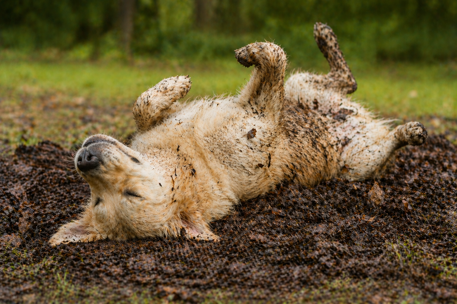 Why Do Dogs Roll in Smelly Things