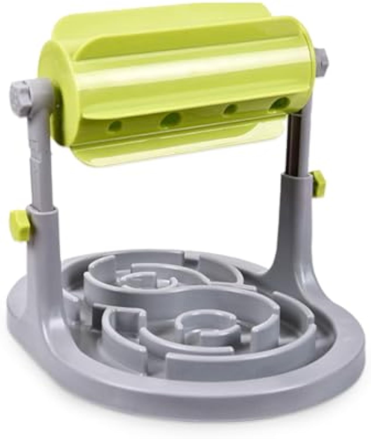 Interactive Puzzle Slow Feeder for Dogs and Cats, Adjustable Height, Anti-Choking Treat Dispenser
