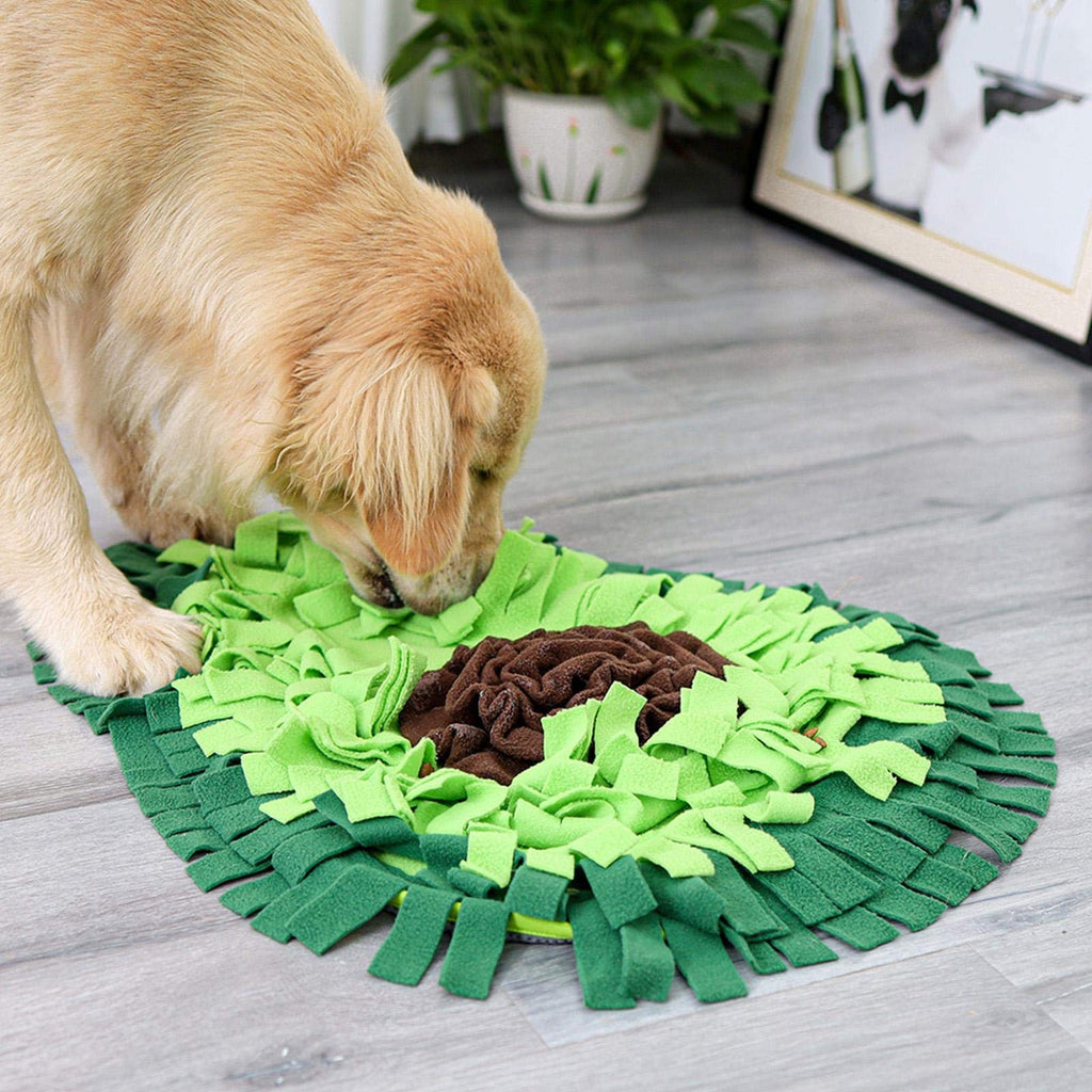 Dog Snuffle Mat, Interactive Sniffing Puzzle for Anxiety Relief and Mental Stimulation