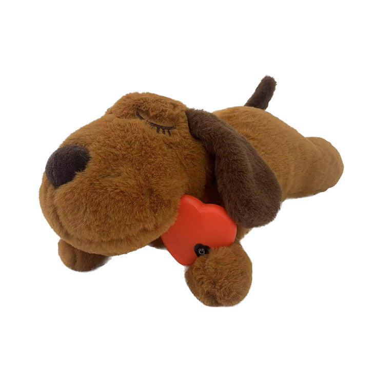 Heartbeat Anxiety Companion Toy for Dogs, Separation Anxiety Relief Puppy Toy