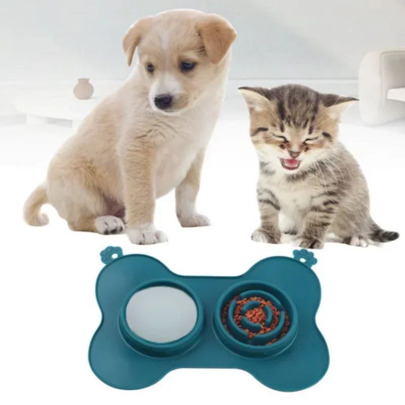 Silicone Lick Mat for Dogs and Cats, Anti-Slip Slow Feeder Pad, Anxiety Relief and Boredom Buster