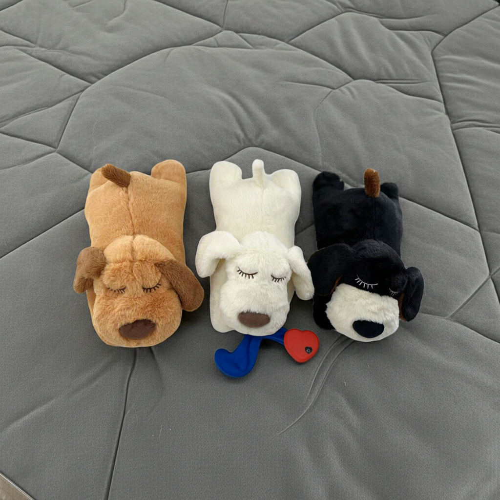 Heartbeat Anxiety Companion Toy for Dogs, Separation Anxiety Relief Puppy Toy