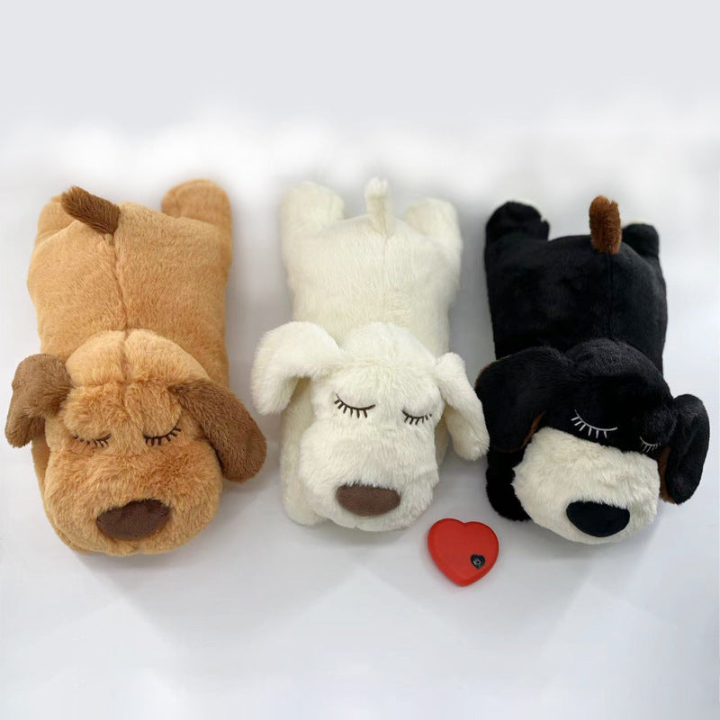 Heartbeat Anxiety Companion Toy for Dogs, Separation Anxiety Relief Puppy Toy