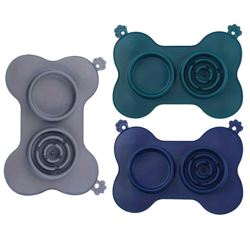 Silicone Lick Mat for Dogs and Cats, Anti-Slip Slow Feeder Pad, Anxiety Relief and Boredom Buster